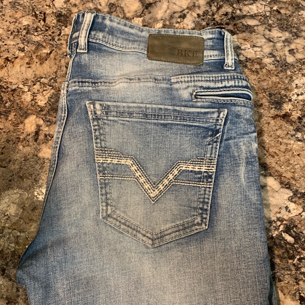 BKE Alec Straight Leg Jeans
